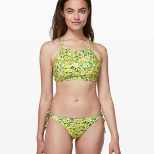 NWT Lululemon See the Sea Lemon bikini size 8